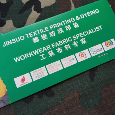 Directamente da Jinsuo Woven Nylon Cotton Ribstop Forest Printing com acabamento especial