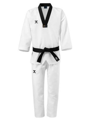 Roupas de Taekwondo TC 190gm Roupas de trabalho tingidas Tecido para uniformes de karatê de longa duração