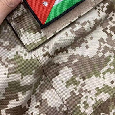 50/50 Nylon Cotton Camuflagem Impressão Ripstop Tecido com Função WR OEM Aceito 220gsm