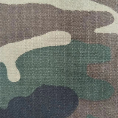 Directamente da Jinsuo Woven Nylon Cotton Ribstop Forest Printing com acabamento especial