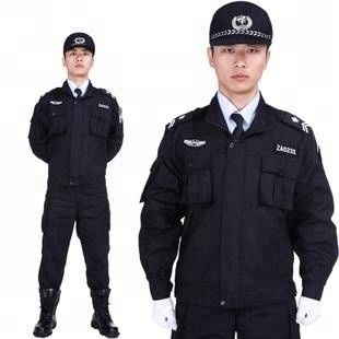 Tecidos de uniformes escolares em branco 100% poliéster para segurança