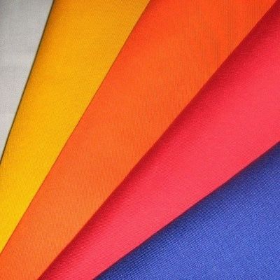 20*16 Algodão Retardante de Chama Vestuário de Trabalho Resistente ao Fogo Tecido de Torção para revestimento direto