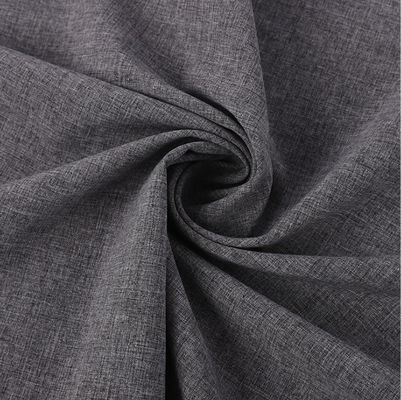 Grey Melange 4 Ways Stretch Tecido de poliéster para têxtil doméstico 35 anos profissional