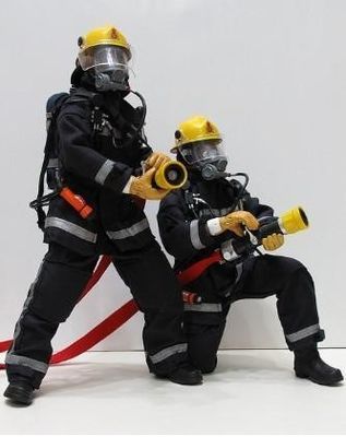 TWILL Padrão Tecido 100% de algodão para uniformes de solda de bombeiros ignífugos