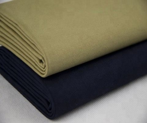 Tecido de perfuração TC de 190-240 gm para roupas de trabalho 65 poliéster 35 mistura de algodão estilo TWILL