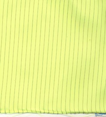 Tecido de Segurança ESD Antiestático de Poliéster/Algodão para Roupas de Laboratório