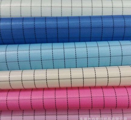 Tecido de Segurança ESD Antiestático de Poliéster/Algodão para Roupas de Laboratório
