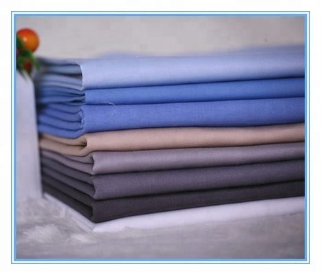 Tecido simples de algodão 100% de tecido de uniforme 16 * 12 108 * 56 para o seu estilo e conforto