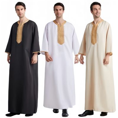 130gm Tecido TR 80/20 Poliéster/Viscose Islâmico Muçulmano Toyobo Tecido e pronto para envio