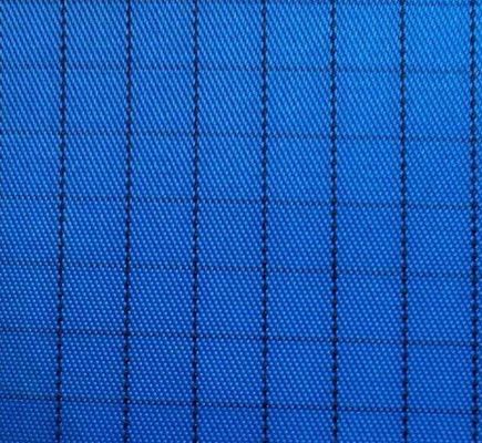 Vestuário de trabalho CVC 60 Cotton 40 Polyester Anti-Static Grid para trabalho electrónico