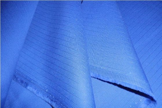 Vestuário de trabalho CVC 60 Cotton 40 Polyester Anti-Static Grid para trabalho electrónico