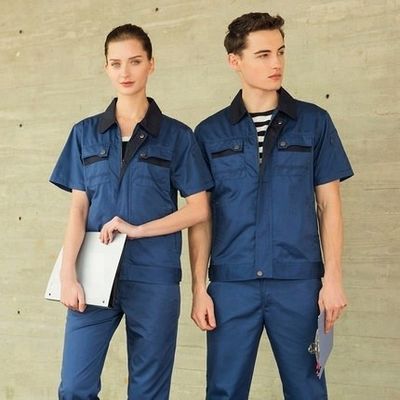 Saco T/C 65/35 20*16 128*60 de tecido Navy Blue Twill