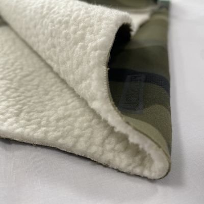 Dobby Style Multicam 100% Poliéster Camo Polar Fleece Softshell Tecido para Jaqueta de Exterior
