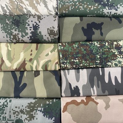 Dobby Style Multicam 100% Poliéster Camo Polar Fleece Softshell Tecido para Jaqueta de Exterior