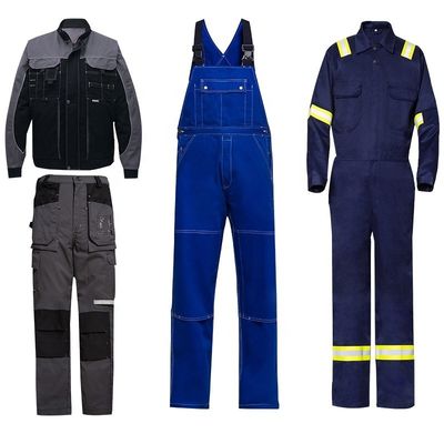 Tecido Parcela de existência TC 20*16 240GSM Traje de trabalho/uniforme de trabalho/traje geral azul escuro