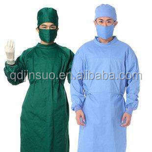 Tecido TC de algodão 65% Poly 35% Twill para enfermeiro do hospital Dr. Uniforme e leve