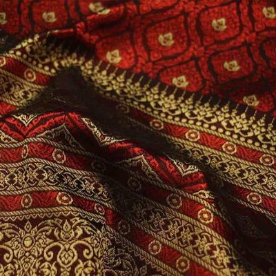 Tecido de brocado de peso médio Alemanha Tecido de algodão Jacquard 10 metros para vestuário