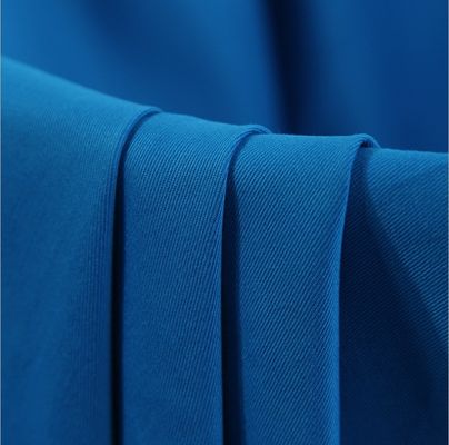 Tecido de Lycra Twill para fatos de algodão/algodão Spandex 250 gm 21*16 70d Largura 58/60