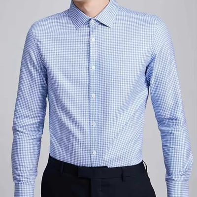 80% Poliéster 20% Algodão Cor Suave Fio Tinta Estiramento Rolos Jacquard Tecido Pesado