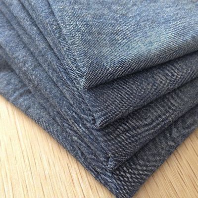 Tecido de 180 gm 230 gm 300 gm Lavado 100% de algodão Twill Filamento Denim Tintado Tecido para jeans