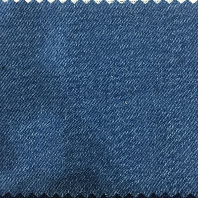 Tecido de denim para calças de ganga 180 gm 230 gm 300 gm Lavado 100% algodão Twill Fios tingidos