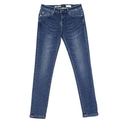 Peso médio 180gm 230gm 300gm Lavado 100% de algodão Twill Filamento Denim Tintado Tecido para jeans