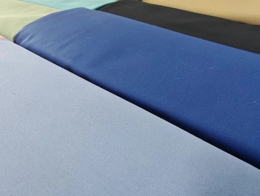 Resistente à água 100% de tecido de poliéster twill gabardine personalizado para roupas de trabalho