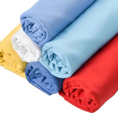 Tipo de tricô Tecido de moda Spandex TC 65 35 ou 100% algodão Hospital Branco Farmácia Farmácia Uniforme Tecido