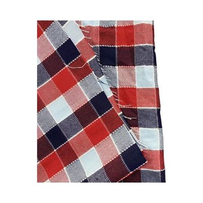 Qingdao Trade 130 gm 150 gm 170 gm 135 gm Fio Tintado Tecido Plain Twill para Materiais de Vestuário