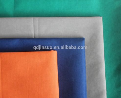 Tecido de poliéster 100% simples para roupas de trabalho uniforme Retardante de Chama Superior