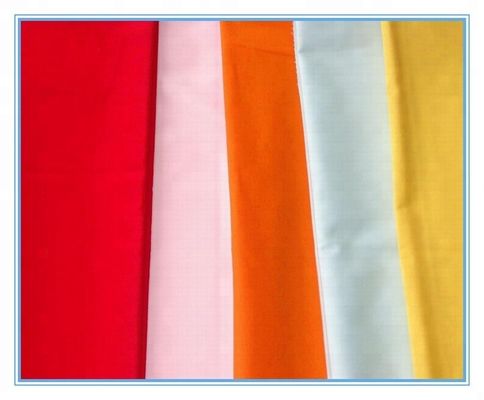 120-140gm Tecido de poliéster para roupas de trabalho Desenhos personalizados uniformes Durável
