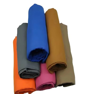 Cores personalizadas Tecido de vestuário de trabalho 100% poliéster Gabardine para fornecimento direto uniforme