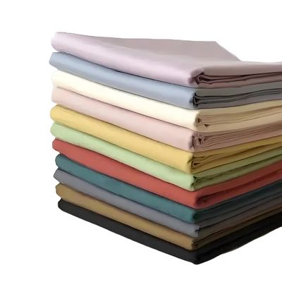 100% Poliéster 180gm 210gm 260gm Tecido Twill Roupas de trabalho Tecido de tecido com estilo simples