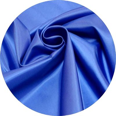 Tecido de cor Taffeta de revestimento 100% de poliéster 210T para exportação padrão anti-estático