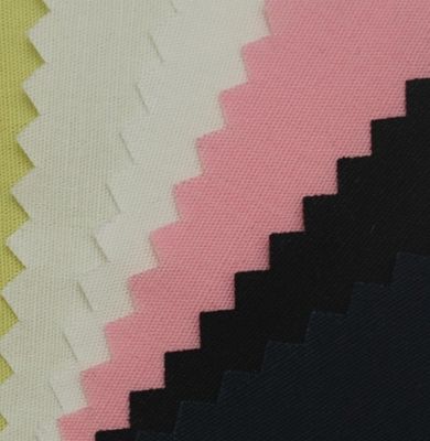 58/60" largura sustentável 100% poliéster revestimento 210T Taffeta tecido de cor personalizado