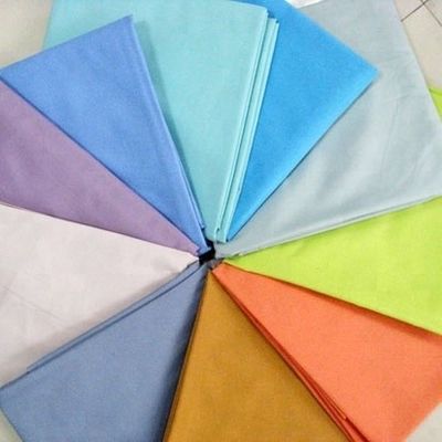 Tecido de algodão poliéster 80*20 3 1 TC Trabalho de perfuração Usar calças Caps Tecido para têxteis domésticos