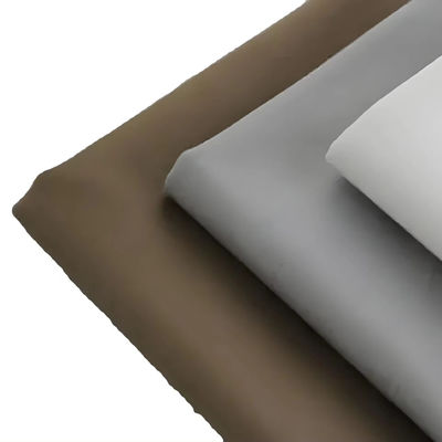 Tecido poliéster de algodão durável TC 65 35 Poplin liso para revestimento de bolso retardador de chama